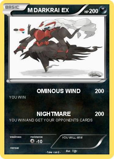 Pokemon M DARKRAI EX
