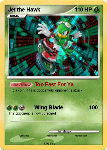 Pokemon Jet the Hawk