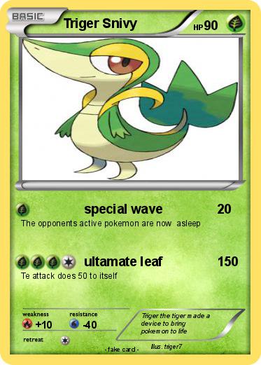 Pokemon Triger Snivy