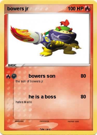 Pokemon bowers jr