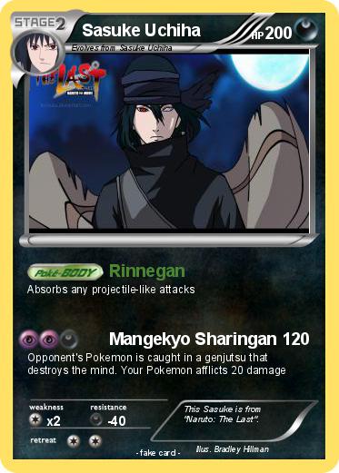 Pokemon Sasuke Uchiha