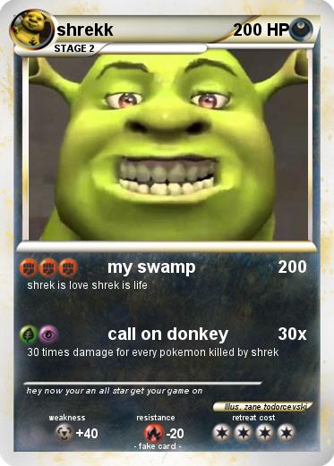 Pokemon shrekk