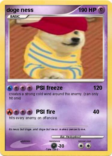 Pokemon doge ness
