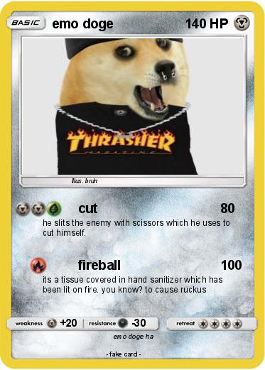 Pokemon emo doge