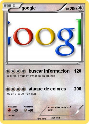 Pokemon google
