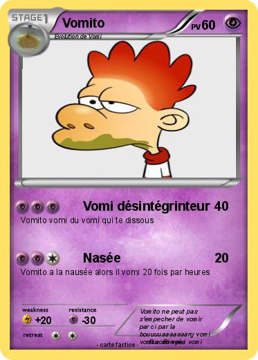 Pokemon Vomito