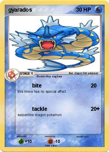 Pokemon gyarados