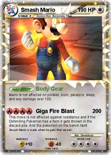 Pokemon Smash Mario