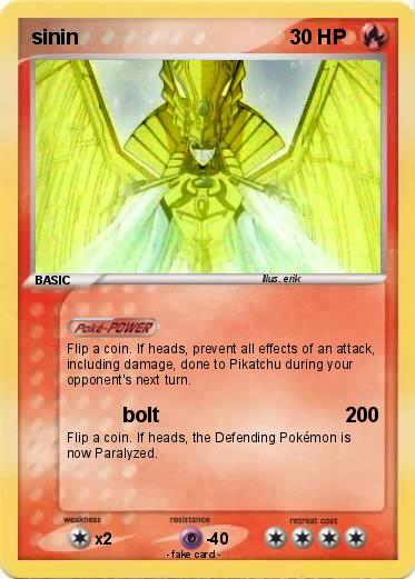 Pokemon sinin