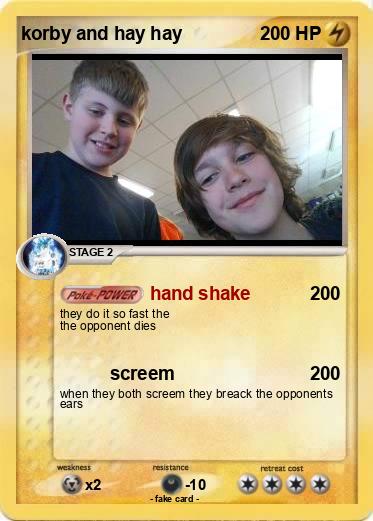 Pokemon korby and hay hay