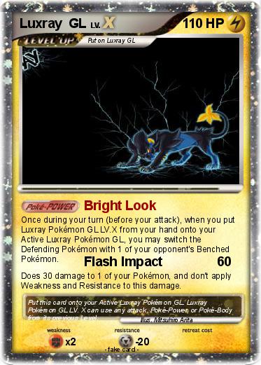Pokemon Luxray  GL