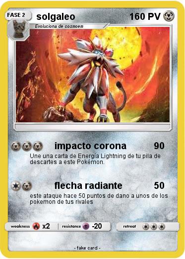 Pokemon solgaleo