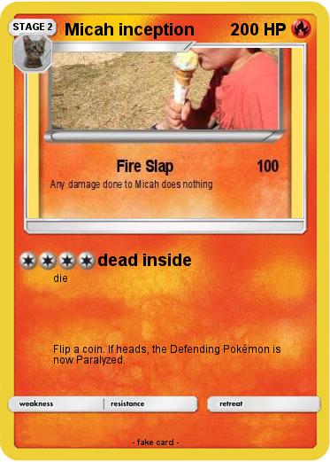 Pokemon Micah inception