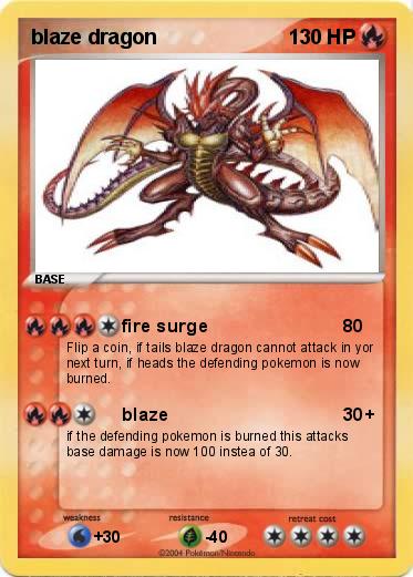 Pokemon blaze dragon