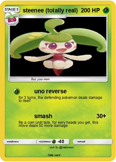 Pokemon steenee (totally real)