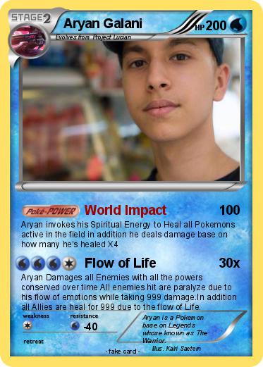 Pokemon Aryan Galani