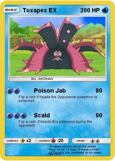 Pokemon Toxapex EX