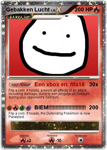 Pokemon Gebakken Lucht