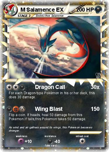 Pokemon M Salamence EX