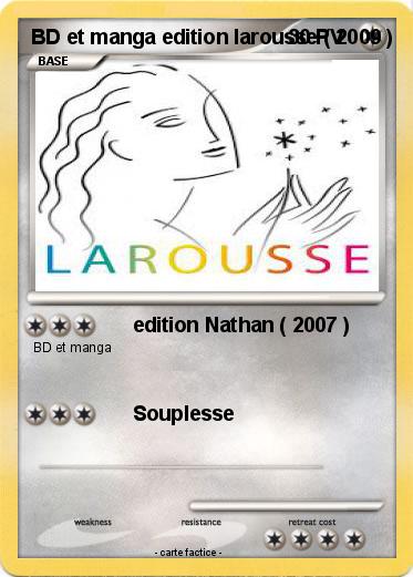 Pokemon BD et manga edition larousse ( 2009 )