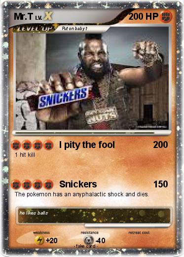 Pokemon Mr.T