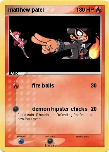 Pokemon matthew patel
