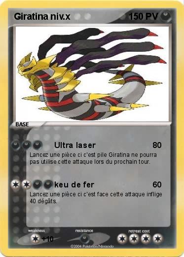 Pokemon Giratina niv.x