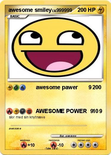 Pokemon awesome smiley