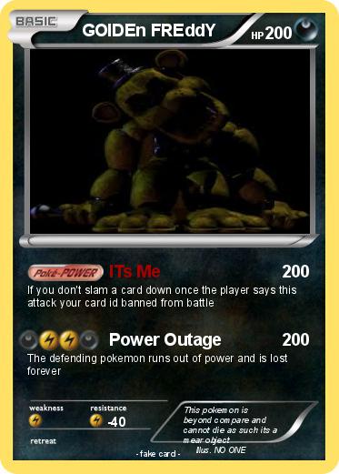 Pokemon GOlDEn FREddY