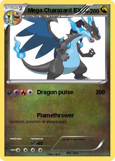 Pokemon Mega Charazard EX