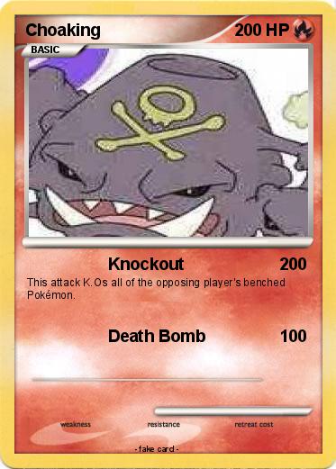 Pokemon Choaking