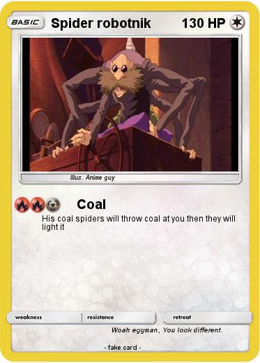 Pokemon Spider robotnik