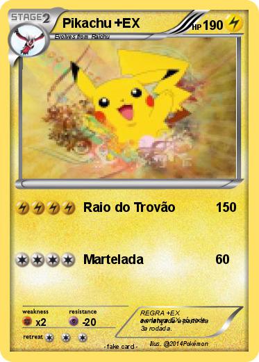 Pokemon Pikachu +EX