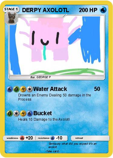 Pokemon DERPY AXOLOTL