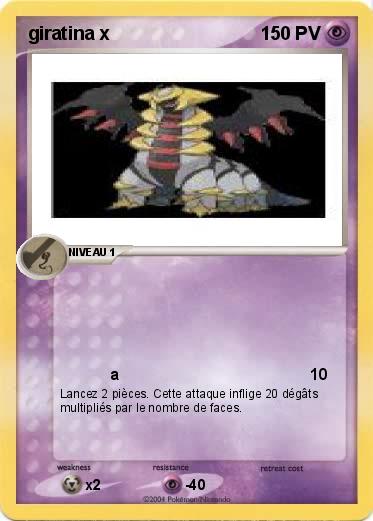 Pokemon giratina x