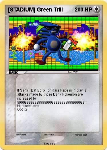 Pokemon [STADIUM] Green Trill