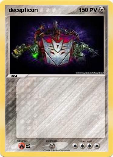 Pokemon decepticon