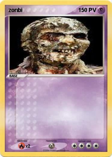 Pokemon zonbi