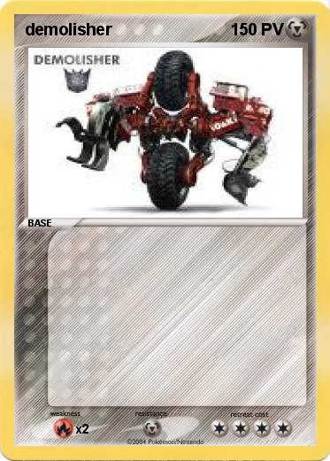 Pokemon demolisher