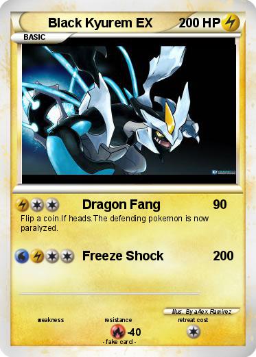 Pokemon Black Kyurem EX