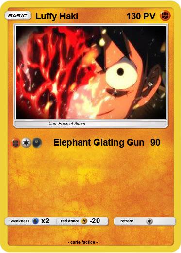 Pokemon Luffy Haki