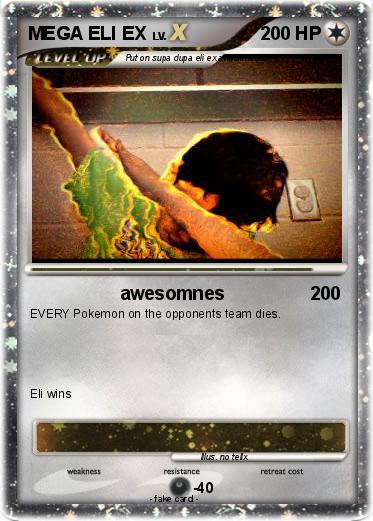 Pokemon MEGA ELI EX