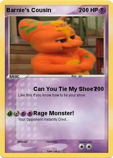 Pokemon Barnie's Cousin