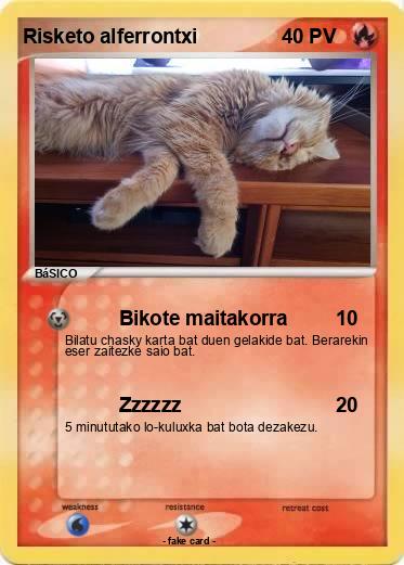 Pokemon Risketo alferrontxi