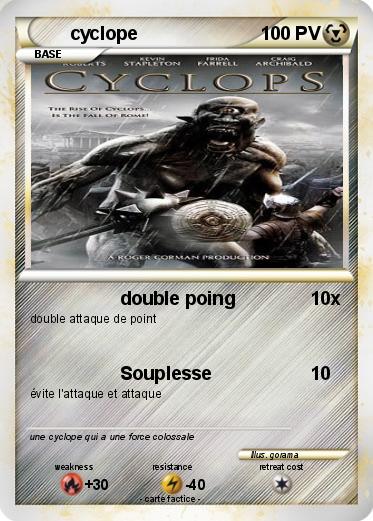 Pokemon cyclope