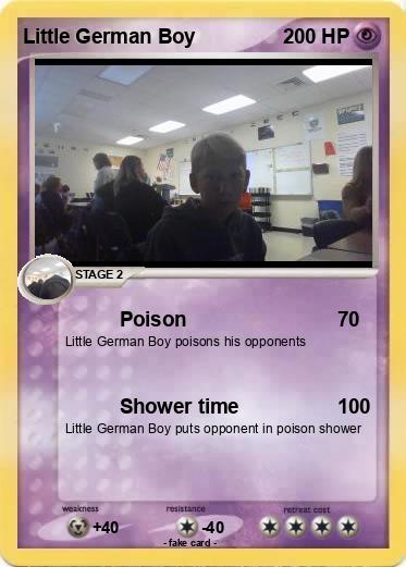 Pokemon Little German Boy