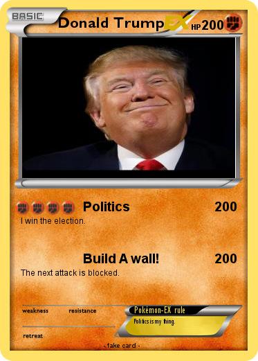 Pokemon Donald Trump