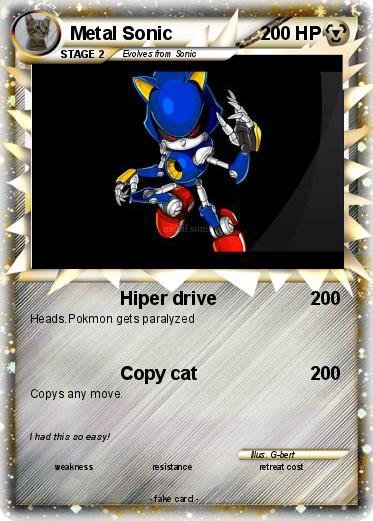 Pokemon Metal Sonic