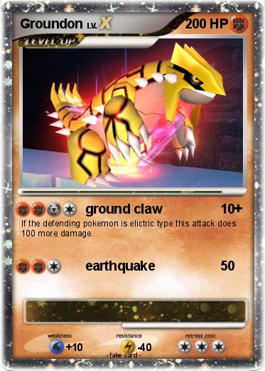 Pokemon Groundon
