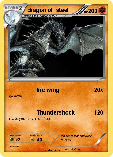 Pokemon dragon of  steel